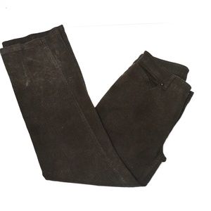 V CHRISTINA  Black Snake Skin Textured Jean Pants